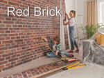 obkladove panely do interieru vilo motivo PD250 red brick ukazka D1