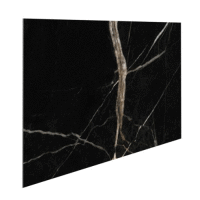 Obkladové panely do interiéru Vilo - SPC PANEL - Calacatta Black (lesk) /0,6 x 0,3 m
