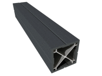 Plotový sloupek DuoFuse DF1P90 - grafitová černá (GB) - 3 m
