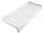 Parapet venkovní hliníkový ohýbaný EKONOMIK PA5150 - 150 mm - 01 bílá