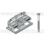 PVC spona P9540 + šroub P9538 - Twinson P9484  /bal.600+720 ks