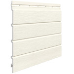 Fasádní obklad - čtverná deska KERRAFRONT WOOD Modern FS-304 - 01 bílá (White) /6 m