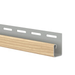 Ukončovací J-profil WOOD SIDING SV-15 - 66 balancovaný dub /3,05 m