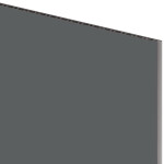 Obkladové panely do interiéru Vilo MPC - dekorativní hladký panel XL - Deep Grey /0,6 x 2,65 m