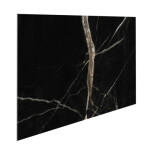 Obkladové panely do interiéru Vilo SPC STONE - PANEL SP03 - Calacatta Black (lesk) /0,6 x 0,3 m