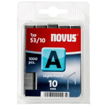 Spony "A" NOVUS typ 53/ 10 mm super tvrdé /1000 ks