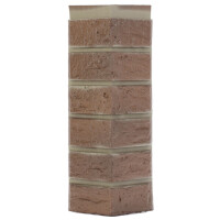 Vnější roh 2-dílný NOVIK Hand Laid Brick HL202 - 110 Red Blend