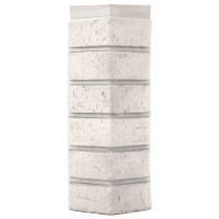 Vnější roh 2-dílný NOVIK Hand Laid Brick HL 202 - 112 White Blend