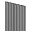 Obkladové panely do interiéru Vilo MPC - akustický lamelový panel S - Brushed Steel /0,14 x 2,65 m