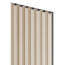 Obkladové panely do interiéru Vilo MPC - akustický lamelový panel S - Satin Cream /0,14 x 2,65 m