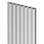 Obkladové panely do interiéru Vilo MPC - akustický lamelový panel S - Soft White /0,14 x 2,65 m