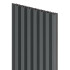 Obkladové panely do interiéru Vilo MPC - akustický lamelový panel S - Deep Grey /0,14 x 2,65 m