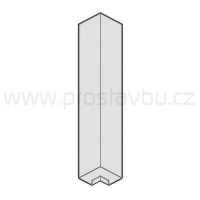 Spojka - vnější roh DecoFOAM P6073 - bílá 003