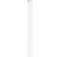 Levá lemovací lišta LINERIO L-TRIM S-LINE - White /2,65 m