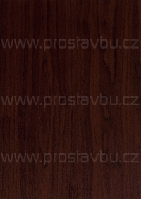 Fasádní obklad - deska vinyPlus Decor CZ VP387 - 2001 fólie černá třešeň (kl) /6 m