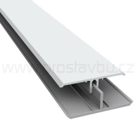 Spojovací H profil 2-dílný KERRAFRONT FS-282 - 01 bílá (White) /3 m