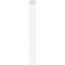 Pravá lemovací lišta LINERIO R-TRIM L-LINE - White /2,65 m